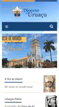 Mobile Screenshot of diocesedeuruacu.com.br