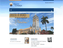 Tablet Screenshot of diocesedeuruacu.com.br